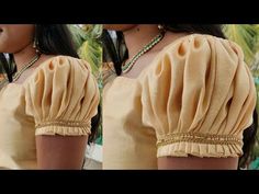 #sleeves - YouTube Buff Hands Blouse Designs, Buff Sleeve Saree Blouse, Puff Hands Blouse Designs, Buff Sleeves Blouse Designs, Puff Sleeve Blouse Indian, Graduation Fits, Front Blouse Designs, Diy Belt, Bridal Blouses