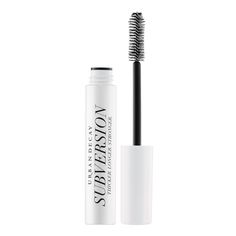 Urban Decay Subversion Lash Primer is a lash conditioning whipped mascara primer that adds thickness and length to your lashes, prepping for optimal mascara application. The creamy eyelash primer formula separates and coats lashes, completely enhancing the lift and lengthening effect of your mascara. Ideal for both short and long lashes, this eyelash mascara primer evenly applies to thicken and make lashes appear stronger, achieving your biggest, boldest lash look yet. Made with protective panth Cat Eye Tutorial, Perversion Mascara, Eyelash Primer, Mascara Primer, Urban Decay Cosmetics, Lash Primer, Mascara Tips, Best Lashes, Natural Eyelashes