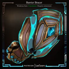 the cover art for barrier bracer's upcoming album, featuring an image of a robotic