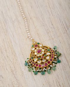 Bridal Jewellery Design, Gold Jewelry Simple Necklace, Jewel Wedding, Pearl Details, Gold Pendant Jewelry, Indian Jewelry Sets, Head Jewelry, South Indian Jewellery, Gold Jewelry Simple