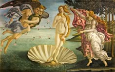 the birth of venus by sandro bottoni