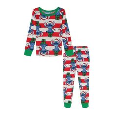 SLEEPWEAR Size: 6.  Color: Red.  Gender: female.  Age Group: kids. Red Holiday Sets For Sleepover, Red Playful Sleepwear Sets, Playful Red Sleepwear Sets, Playful Red Sleep Sets, Playful Red Christmas Sets, Red Winter Sleepover Sets, Playful Red Loungewear Sets, Playful Red Winter Sets, Playful Red Sets For Winter