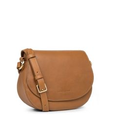 Lancaster Bag, Tan Crossbody Bag, Saddle Crossbody Bag, Tan Cowhide, Large Shoulder Bags, Purse Accessories, Genuine Leather Bags, Small Crossbody Bag, Women Accessories Bags