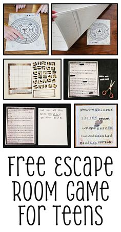 Make an escape room at home for teens and more experienced players with this free escape room game. Classroom Escape Room Ideas, New Year’s Eve Escape Room For Kids, Team Building Escape Room, New Years Escape Room For Kids, Escape Rooms For Teens, Free Escape Room Printable For Adults, Escape Room Puzzles For Adults, Escape Room Ideas For Teens, Activities For Teens At Home