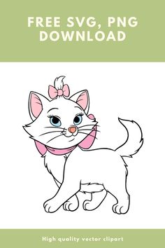 Free Aristocats svg and png files