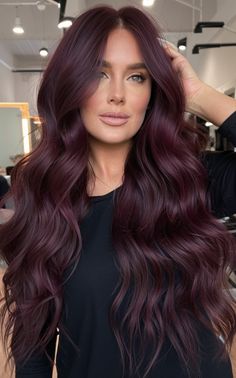 Discover the latest Cherry Cola hair color trends for 2025 with these 21 stunning ideas for all hair types and skin tones. From dark cherry cola hues perfect for brunettes to highlights, balayage, and even formulas for curly hair. Whether you have brown skin, pale skin, or Indian skin, find inspiration tailored to you. Cola Hair Color, Cherry Cola Hair Color, Cola Hair, Cherry Cola Hair, Hair Color For Brown Skin, Cherry Hair Colors, Plum Hair, Red Hair Inspo, Wine Hair