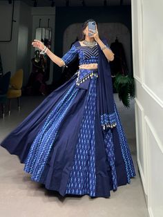 DRESS Lehenga Choli Navratri, Cotton Chaniya Choli, Choli Navratri, Lace Purse, Haldi Outfit