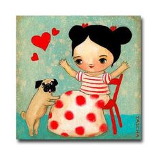 Flower In Mouth, Dog Heart, Heart Flower, Dog Cute, Love Posters