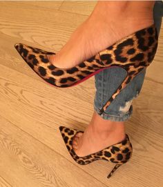 Leopard Heels Outfit, Glamour Leopard, Elegant Shoes Heels, Animal Print Heels, Leopard High Heels, Instagram Shoes, Cheetah Heels, Cheetah Print Heels, Leopard Pumps