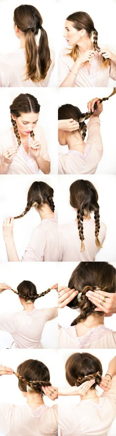 updo Pretzel Buns Hairstyle, Pretzel Buns, Diy Wedding Hair, Braided Hair Tutorial, Wedding Braids, Wedding Hairstyles Tutorial, Braid Tutorial, Braided Hairstyles For Wedding