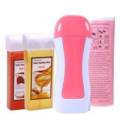 Hair Removal Waxing Kit Roll on Depilatory Wax Hot Wax Warmer Heater cartridge Description: 1.The product includes a waxing machine, roller depilatory wax and wax paper to provide you with a complete hair removal tool. 2.40 watts of high power, double-sided heating and fast melting wax. 3.Easy to operate, avoid scald, transparent wax therapy machine, without uncovering the top cover can clearly see the melting of wax beans. 4.Automatic heating, small and flexible, easy to carry. 5.Use to remove Honey Wax Hair Removal, Wax Armpits, Waxing Armpits, Waxing Machine, Wax Roller, Wax Machine, Wax Beans, Wax Heaters, Wax Bean