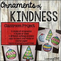 christmas themed classroom project for kids to use with their own art and crafting supplies