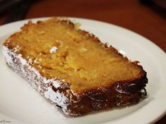 a piece of cake sitting on top of a white plate