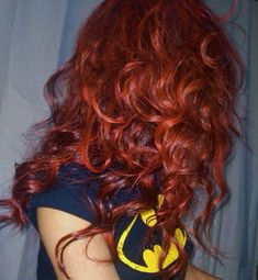 Deep Red Hair Natural, Bright Spring Red Hair, Washed Out Red Hair, Dyed Red Hair Aesthetic, Dark Red Hair Blue Eyes, Red Curly Hair Aesthetic, Curly Red Hair Aesthetic, Red Hair Blue Dress, Messy Red Hair