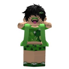 an animated woman with black hair and green dress