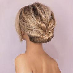 Joseph I'Anson | 💘How to💘 simplify a hair up by starting with 2 ponytails, to create this Detailed & Elegant hairup 🤍 Hair Ornament by @medzebride... | Instagram Midi Hair, Bob Length, Short Hair Updo Tutorial, Updo Hairstyles Tutorials, Short Hair Hacks, Hairdo Wedding