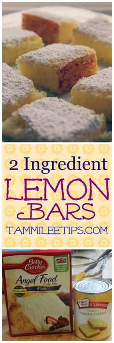 lemon bars are the perfect dessert for any family to enjoy and have fun with them