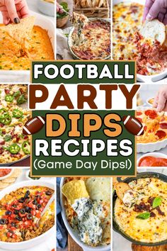 Warm Dip Recipes – Whether you prefer a classic spinach artichoke dip or a cheesy, barbecue chicken dip, we’ve got you covered! Football tailgate appetizers, football dips, game day dips, game day appetizer dips, chip dips, warm dips, hot dips,  game day snacks, football party foods appetizers, tailgate appetizers cold, football themed food, football party appetizer recipes, tailgate dips appetizers, football food appetizers, game day appetizers easy. Best, easy tailgate appetizers for a crowd! Football Party Dips, Tailgating Dips, Appetizers Tailgate, Nacho Board, Hike Snacks, Football Snacks Appetizers, Tailgate Dips, Game Day Dips, Football Dip