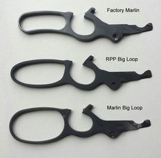 three pairs of scissors with different types of handles and blades on each side, labeled