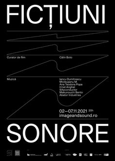 a black and white poster with the words sonore written in different languages on it