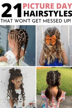 easy hairstyles for kids party