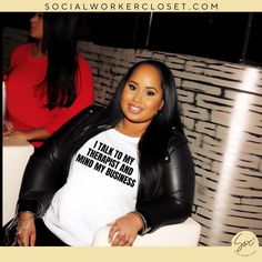 "I Talk to My Therapist and Mind My Business," shirt serves as a badge of self-awareness and empowerment.  Whether you're wearing this bold statement during therapy sessions, casual outings, or relaxing at home, this shirt serves as a reminder to prioritize your mental well-being and set healthy boundaries. It's a conversation starter, a symbol of empowerment, and a reminder to focus on what truly matters--yourself. Get yours today and wear your commitment to self-care proudly! FEATURES ♥ Gildan Mind My Business, My Therapist, Therapy Gift, Style Tshirt, Business Shirt, Healthy Boundaries, Business Shirts, Self Awareness, My Business