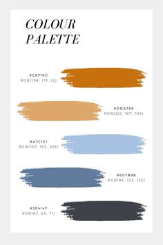 the different shades of paint that are used to create this color scheme for wallpaper