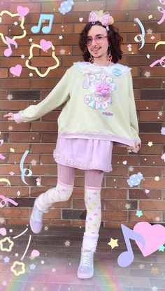 Fairy Kei Boy, Fairy Kei Outfit, Kidcore Fashion, Pop Kei, Sparkle Outfit, People Clothes