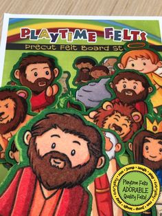 Daniel in the Lion's Den | Felt Board Bible Stories for Preschool - Felt Board Stories for Preschool Classroom Playtime Felts Daniel In The Lion's Den, Flannel Board Stories, Lion's Den