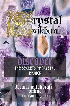 Crystal Witch Outfit, Crystal Spells, Wicca Aesthetic, Crystal Witchcraft, 4 Witches, Crystals For Sleep, Crystal Magick