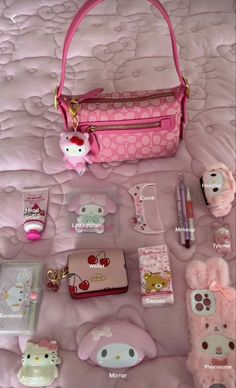 Inside My Bag, Handbag Essentials, Emergency Kit, Not Mine, Purse, Purses And Bags, Handbags, Pink, Travel