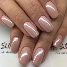 Pretty Nude Nail Designs picture 3 Wedding Day Nails, Neutral Nail Polish, Nude Nail Polish, Pink Nail, Trim Nails, Nail Polish Designs, Winged Eyeliner, Cool Nail Designs