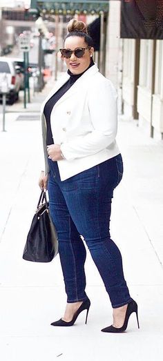 Plus Size Fashion Ideas, Cute Outfits For Women, Modest Work Outfits, Casual Plus Size Outfits, Fashion Ideas For Women, Plus Size Clothing Stores, Plus Size Tips, Look Plus Size, Trending Fashion Outfits