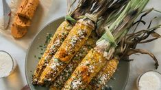 grilled corn on the cob with parmesan cheese