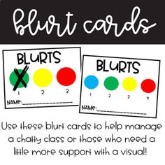 two blue and yellow cards with the words bjurts on them, one has an x