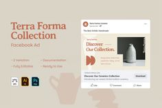 Terra Forma Collection - Facebook Ads, Social Media ft. handmade & craft - Envato