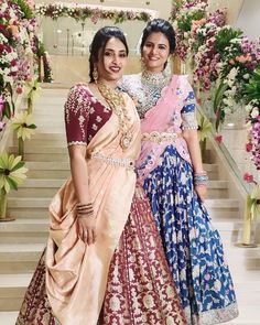 Lehanga Designs Latest For Wedding, Crop Top Outfits Indian, Wedding South Indian, Indian Plus Size, Lehenga Outfit, Simple Anarkali, Pattu Langa, Pink Blouse Designs, Langa Voni