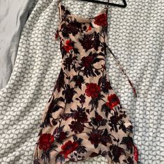 Like New. Rare, Completely Sold Out Silk Slip Dress, Silk Slip, Colorful Dresses, Slip Dress, Like New, Mini Dress, Silk, Womens Dresses, Red