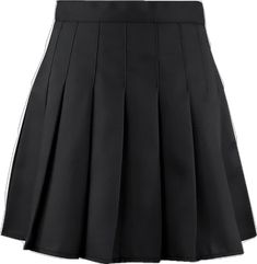 Chic Black Mini Skirt With Pleated Waist, Black Casual Tennis Skirt With Accordion Pleats, Black High Waist Pleated Tennis Skirt, Elegant Pleated Mini Tennis Skirt, Elegant Black Short Tennis Skirt, Elegant Short Black Tennis Skirt, Elegant High-waist Pleated Tennis Skirt, Elegant High-waist Skirt With Pleated Hem, Elegant High Waist Skirt With Pleated Hem