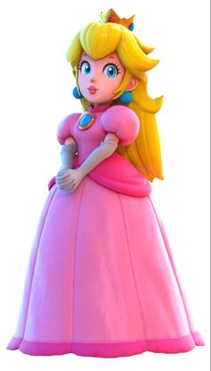 the princess peach from mario kart