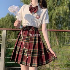 Cutest School Uniforms, Kfashion Ulzzang, Kawaii Fashion Outfits, School Dresses, Uniform Fashion, Korean Girl Fashion