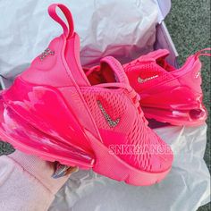 Brand New With Box Authentic Swarovski On 4 Sides And Back Pink Fitness, Hot Pink Barbie, Swarovski Nike, Fancy Footwear, Nike Shoes Girls, Nike Fashion Shoes, Preppy Stuff, Preppy Clothes, Girls Nike