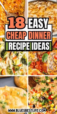 Dinner For Big Family, Family Dinners On A Budget, Easy Meals On A Budget, Cheap Healthy Lunch, Struggle Meals, Dinners On A Budget, Cheap Family Dinners, Meals On A Budget