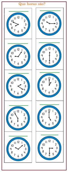 four different clocks with numbers and time zones on them, all showing the same time