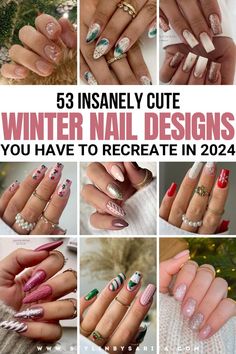 winter nail ideas Cute Winter Nail Ideas, Cute Winter Nail Designs, Best Winter Nails, Winter Nail Ideas, Minimal Nails, Winter Nail Designs, Winter Nail, Nails Short, Holiday Nails