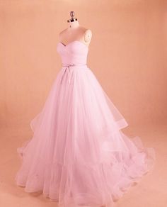 Pink Tulle Bridesmaid Evening Dress, Pink Floor-length Ball Gown For Bridesmaid, Spring Pink Evening Dress For Debutante Ball, Pink Princess Tulle Evening Dress, Pink Tulle Ball Gown For Prom, Pink Princess Gown For Banquet, Pink Tulle Gown For Prom Season, Pink Ball Gown For Debutante Ball In Spring, Pink Tulle Gown For Prom