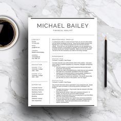 the professional resume template is ready to be used for any job or other type of work