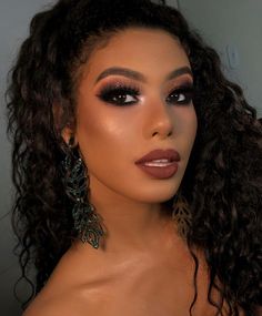 Bronze Eye Makeup, Natural Prom Makeup, Formal Makeup, Barbie Makeup, Pinterest Makeup, Cute Makeup Looks, Makeup Eye Looks, Dark Makeup, Glowing Makeup