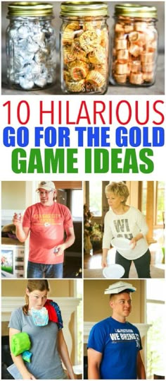 the cover of 10 hilarious olympic party game ideas