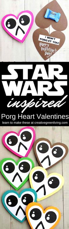 star wars valentine's day craft for kids to make